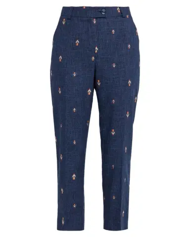 Maison Common Abstract Jacquard Signature Straight-Leg Ankle Trousers | Thumbnail 1 Maison Common Abstract Jacquard Signature Straight-Leg Ankle Trousers | Thumbnail 1