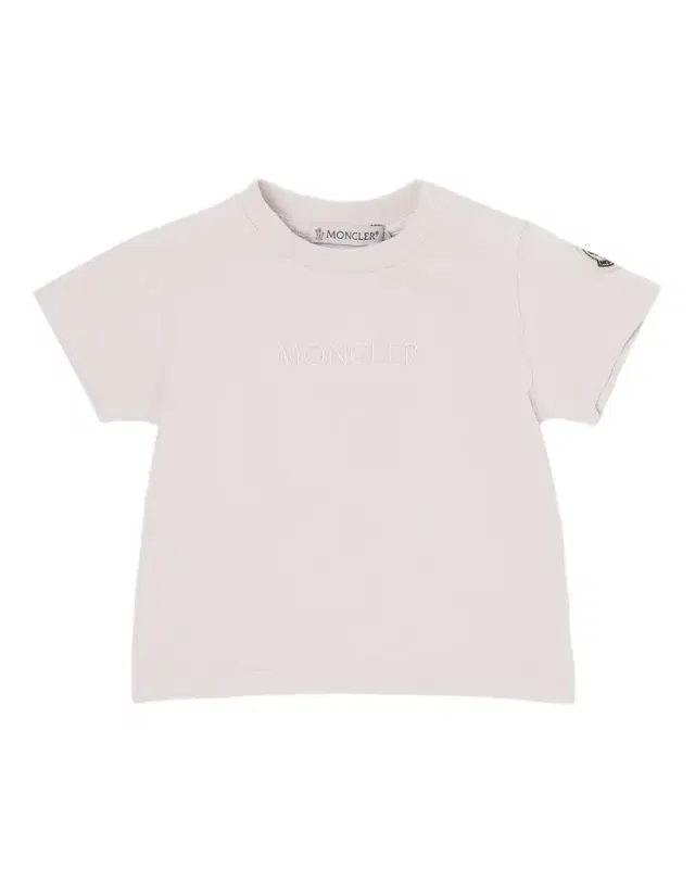 Girl 's Logo Embroidered Short-Sleeve Cotton T-Shirt, Size 6M-3