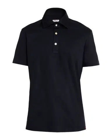 Kiton Men's Cotton Knit Polo Shirt | Thumbnail 1 Kiton Men's Cotton Knit Polo Shirt | Thumbnail 1