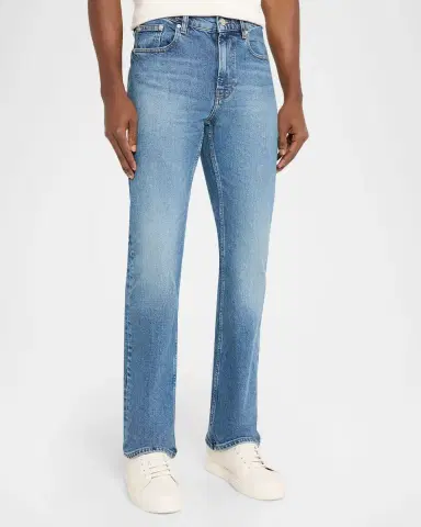 FRAME Men 's Comfort Denim Straight Leg Jeans | Thumbnail 4