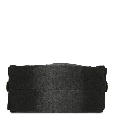 Chanel Chanel Medium 25 Hobo Bag Black Washed Denim Antique Gold Hardware | Thumbnail 7 Chanel Chanel Medium 25 Hobo Bag Black Washed Denim Antique Gold Hardware | Thumbnail 7