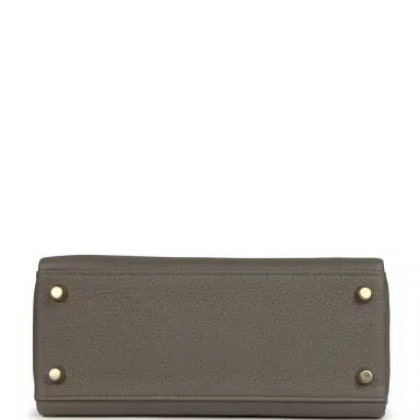 HERMÈS Hermes Kelly Retourne 25 Etain Togo Gold Hardware | Thumbnail 6 HERMÈS Hermes Kelly Retourne 25 Etain Togo Gold Hardware | Thumbnail 6