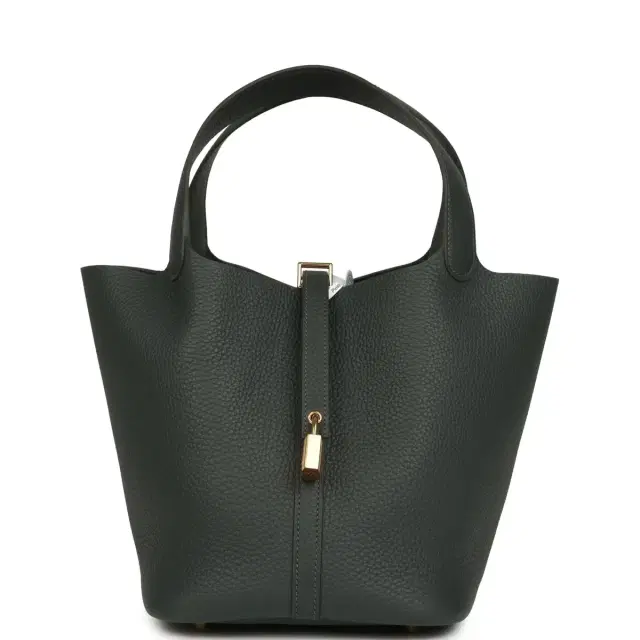 hermes Hermes Picotin Lock 22 Vert Mangrove Clemence Gold Hardware