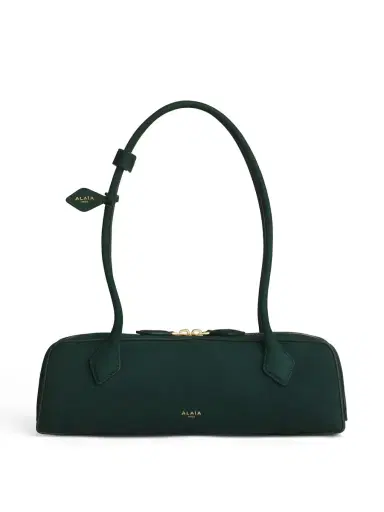 Alaïa Medium Nubuck Le Teckel Bag | Thumbnail 1 Alaïa Medium Nubuck Le Teckel Bag | Thumbnail 1