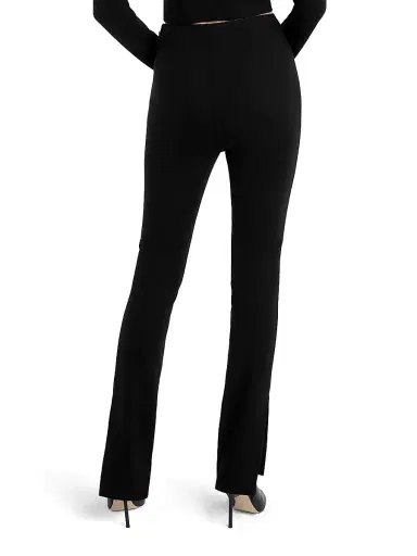 Favorite Daughter Women's The Pointe Ponte Pants - Black - Size 8 | Thumbnail 4