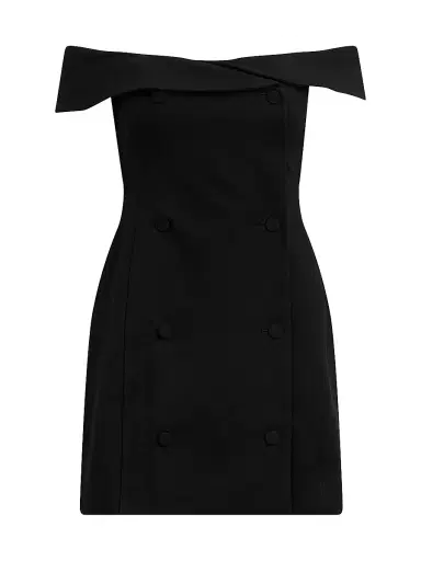 Favorite Daughter Women's The Payback Minidress - Black - Size 8 | Thumbnail 1