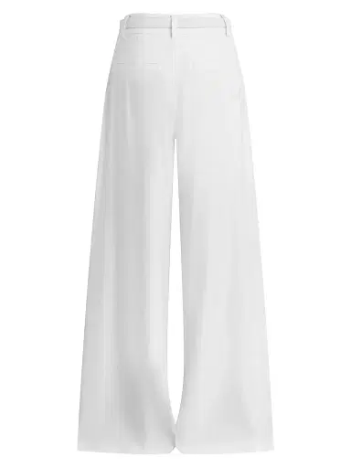 Favorite Daughter Women's Pleats For Days Pants - Ivory - Size 8 | Thumbnail 5