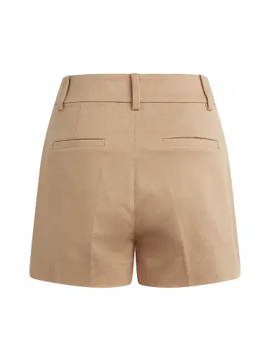 Favorite Daughter Women's The Favorite Cotton-Blend Shorts - Beige | Thumbnail 3 Favorite Daughter Women's The Favorite Cotton-Blend Shorts - Beige | Thumbnail 3