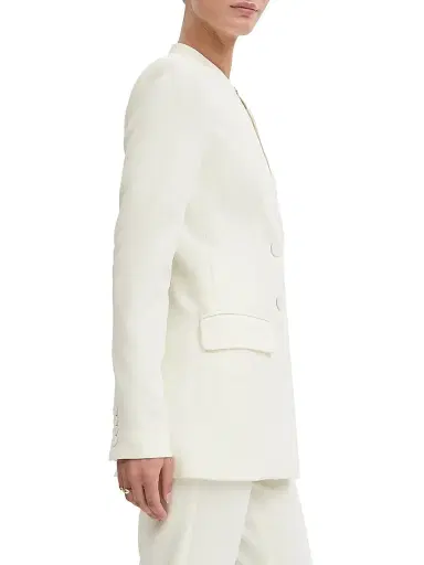 Favorite Daughter Women's The Celeste Slim-Fit Double-Breasted Blazer - Ivory - Size Large | Thumbnail 5 Favorite Daughter Women's The Celeste Slim-Fit Double-Breasted Blazer - Ivory - Size Large | Thumbnail 5
