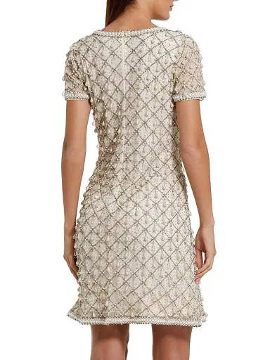 Mac Duggal Women's Beaded Embellished Minidress | Thumbnail 2 Mac Duggal Women's Beaded Embellished Minidress | Thumbnail 2
