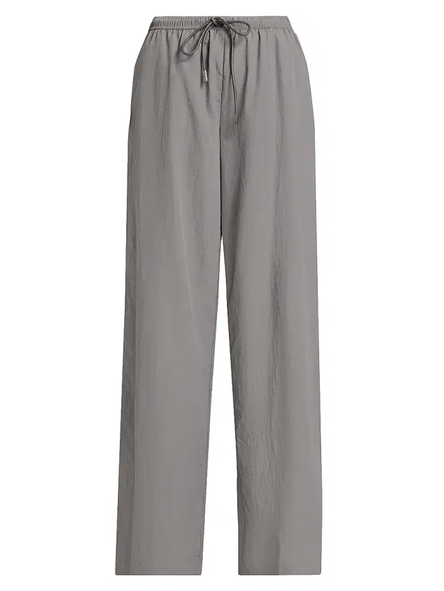 Women's Valkyrie Drawstring Wide-Leg Pants - Medium Grey