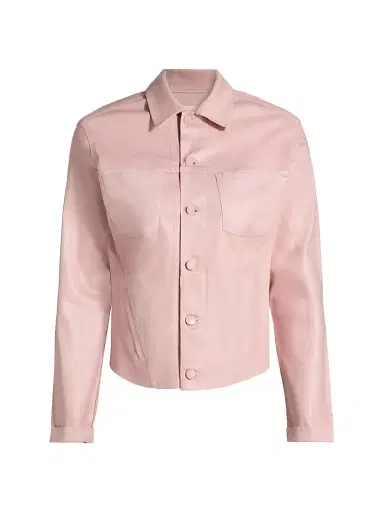 L'Agence Women's Janelle Slim Raw Jacket | Thumbnail 1 L'Agence Women's Janelle Slim Raw Jacket | Thumbnail 1