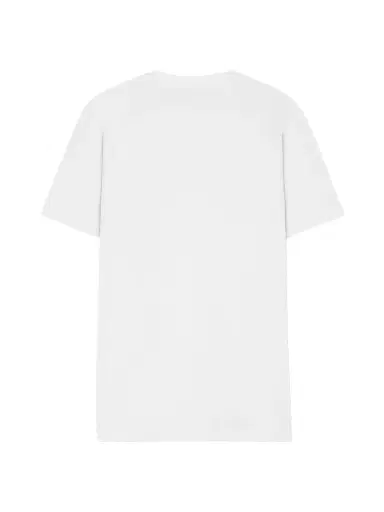 Versace Men's Logo Embroidered Cotton Crewneck T-Shirt | Thumbnail 2
