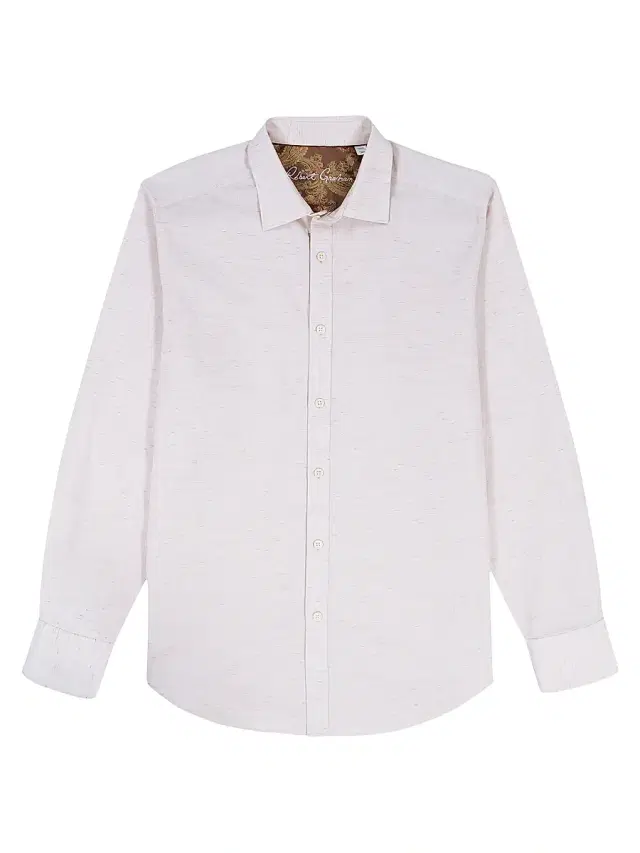 Men's Avondale Chambray Cotton Shirt - Sand