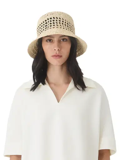 Eugenia Kim Women's Cruise Jonah Open-Knit Paper Bucket Hat | Thumbnail 2 Eugenia Kim Women's Cruise Jonah Open-Knit Paper Bucket Hat | Thumbnail 2
