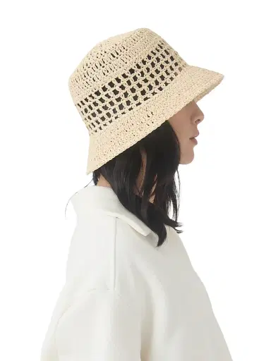 Eugenia Kim Women's Cruise Jonah Open-Knit Paper Bucket Hat | Thumbnail 4 Eugenia Kim Women's Cruise Jonah Open-Knit Paper Bucket Hat | Thumbnail 4