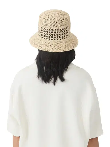 Eugenia Kim Women's Cruise Jonah Open-Knit Paper Bucket Hat | Thumbnail 5 Eugenia Kim Women's Cruise Jonah Open-Knit Paper Bucket Hat | Thumbnail 5