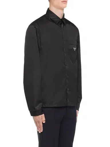 Prada Men's Re-Nylon Shirt - Black - Size XXXL | Thumbnail 3 Prada Men's Re-Nylon Shirt - Black - Size XXXL | Thumbnail 3