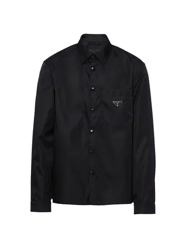 Prada Men's Re-Nylon Shirt - Black - Size XXXL | Thumbnail 1 Prada Men's Re-Nylon Shirt - Black - Size XXXL | Thumbnail 1