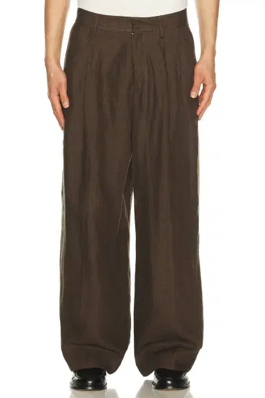 ERL Unisex Pleated Suit Trousers Woven | Thumbnail 1 ERL Unisex Pleated Suit Trousers Woven | Thumbnail 1