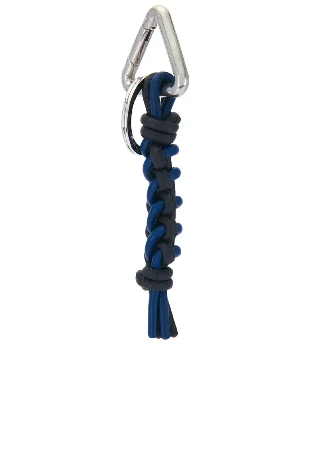 Woven Nappa B Key Ring