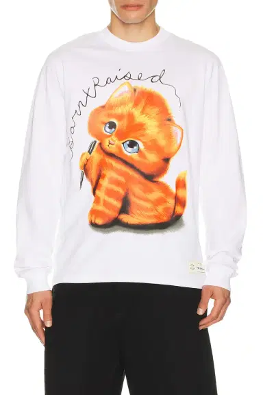 Born x Raised Kitty Long Sleeve Tee | Thumbnail 3
