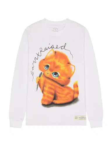 Born x Raised Kitty Long Sleeve Tee | Thumbnail 6