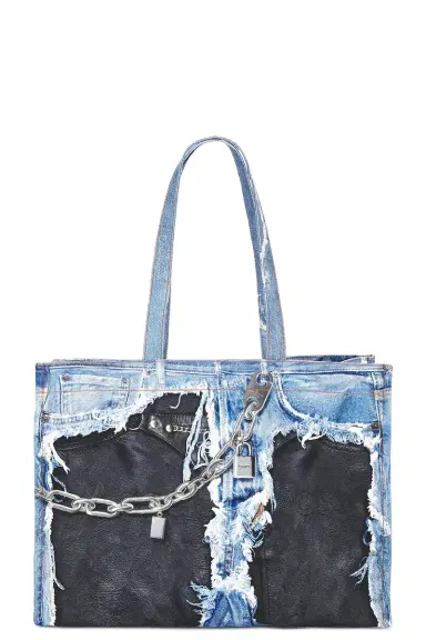 Acne Studios Logo Shopper New Skeleton Bag | Thumbnail 1