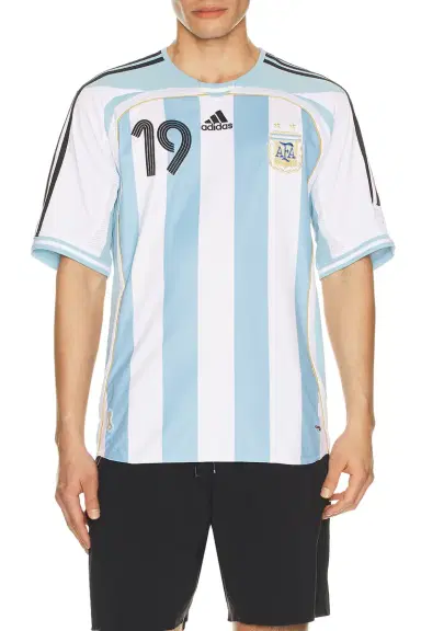 adidas Originals AFA Argentina Home 2006 Messi 19 World Cup Jersey | Thumbnail 3