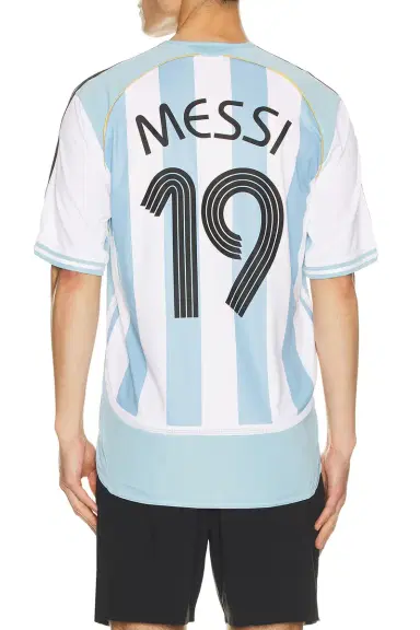 adidas Originals AFA Argentina Home 2006 Messi 19 World Cup Jersey | Thumbnail 4