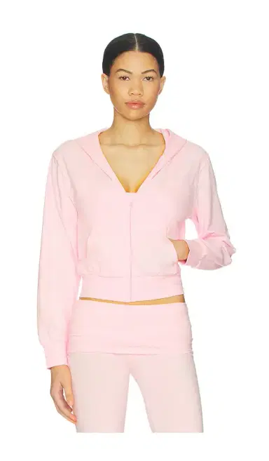 Skims Cotton Jersey Zip Up Slim Hoodie | Thumbnail 1 Skims Cotton Jersey Zip Up Slim Hoodie | Thumbnail 1