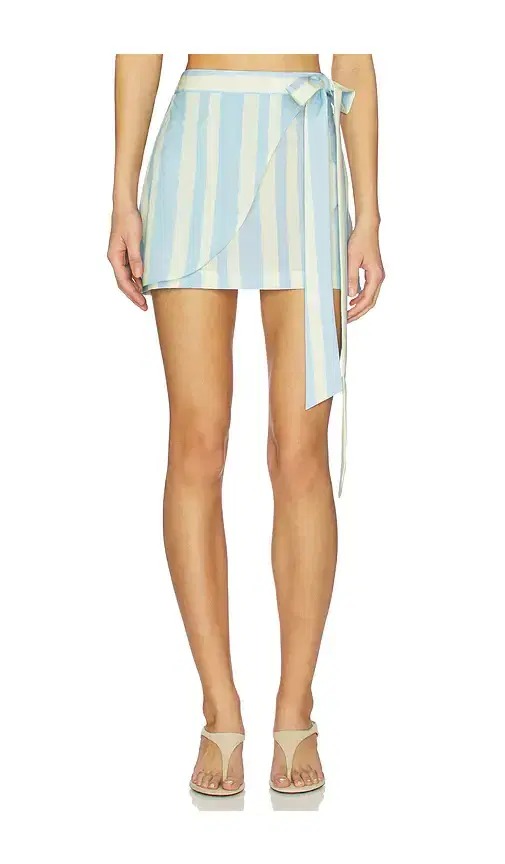 Wrap Mini Skirt