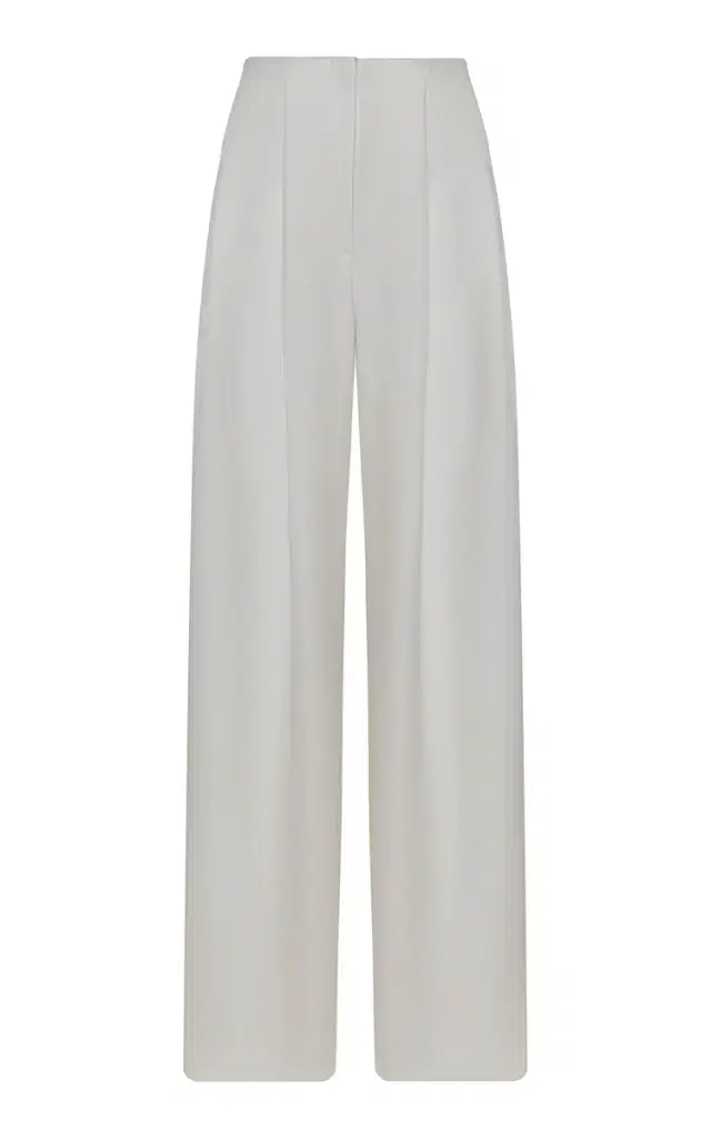 ANDRES OTALORA Hilo Interior Mid-Rise Wide-Leg Pants