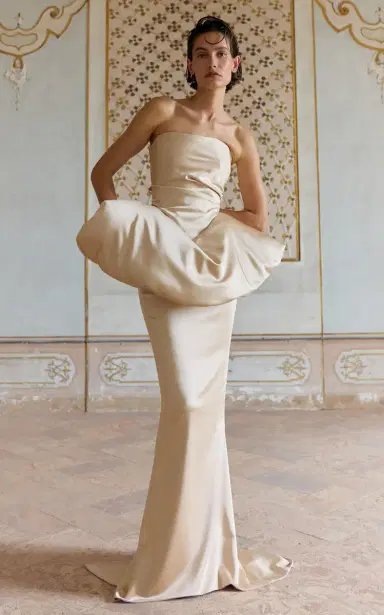 BALYKINA Satin Maxi Skirt | Thumbnail 2