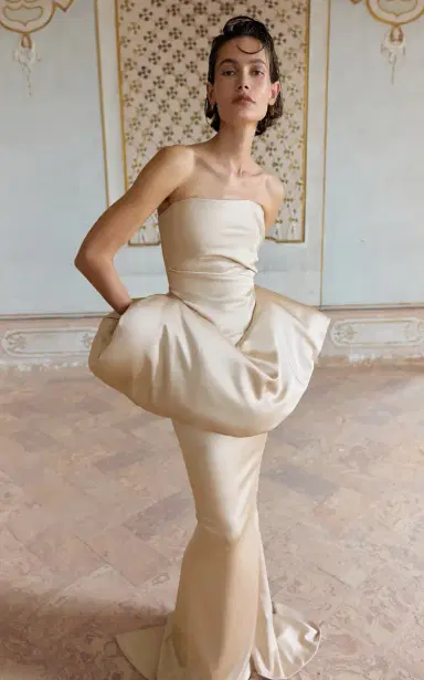 BALYKINA Satin Maxi Skirt | Thumbnail 3