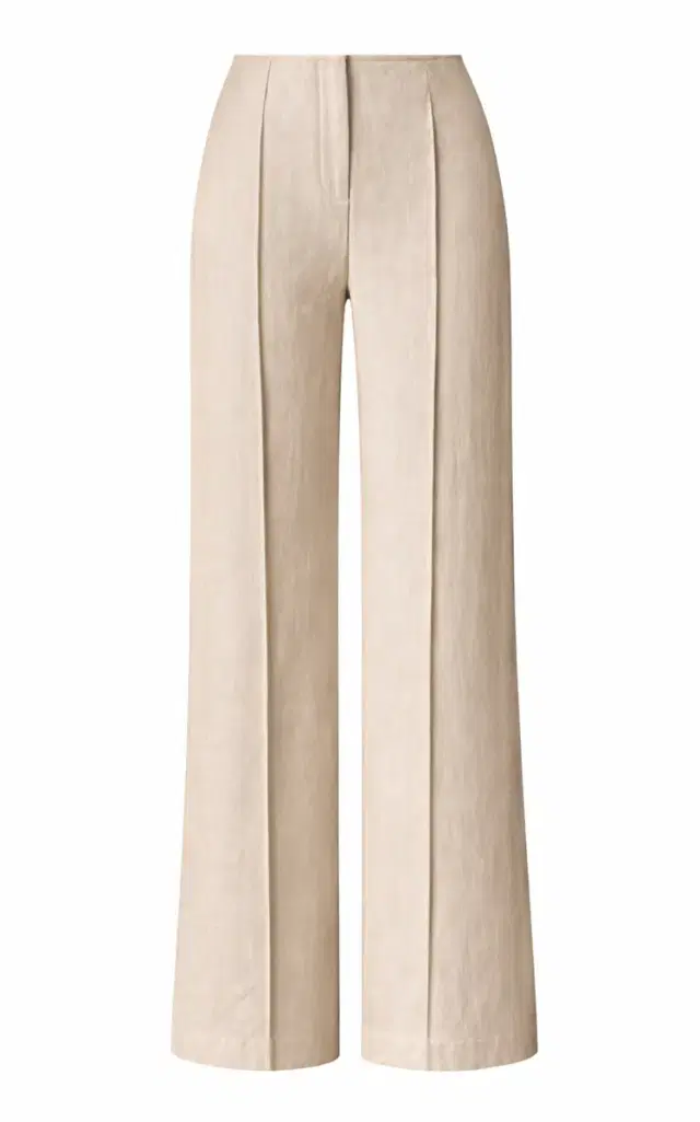 ANDRES OTALORA Profundidad Mid-Rise Straight-Leg Pants