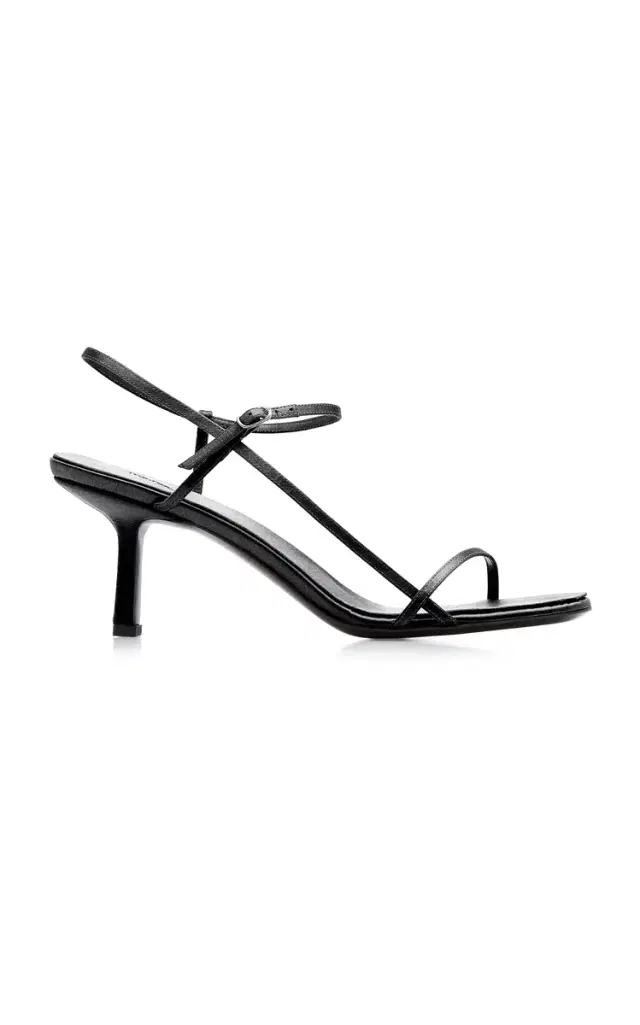 Bare Satin Sandals