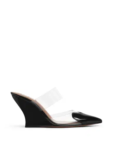 Alaïa Le Cœur Wedge Mules | Thumbnail 1