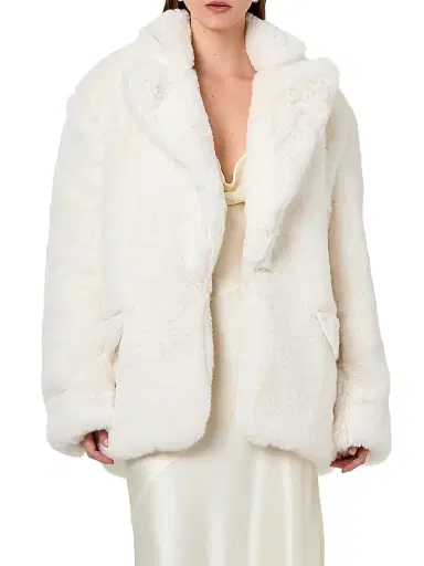 Nicholas the Label Women's Desiree Faux-Fur Jacket | Thumbnail 3 Nicholas the Label Women's Desiree Faux-Fur Jacket | Thumbnail 3