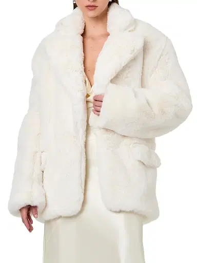 Nicholas the Label Women's Desiree Faux-Fur Jacket | Thumbnail 4 Nicholas the Label Women's Desiree Faux-Fur Jacket | Thumbnail 4