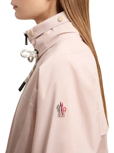 Moncler Grenoble Women's Soulare Drawstring Jacket - Pink - Size Medium | Thumbnail 4 Moncler Grenoble Women's Soulare Drawstring Jacket - Pink - Size Medium | Thumbnail 4