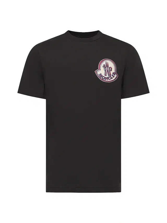 Men's Crewneck T-Shirt in Cotton - Black