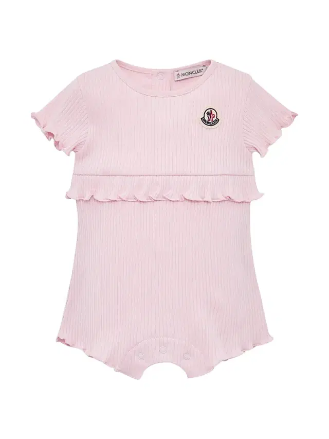 Moncler Newborn's Romper in Cotton - Pink 18 Months
