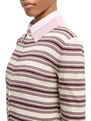 Moncler Women's Polo Shirt in Cotton - Size Medium | Thumbnail 4