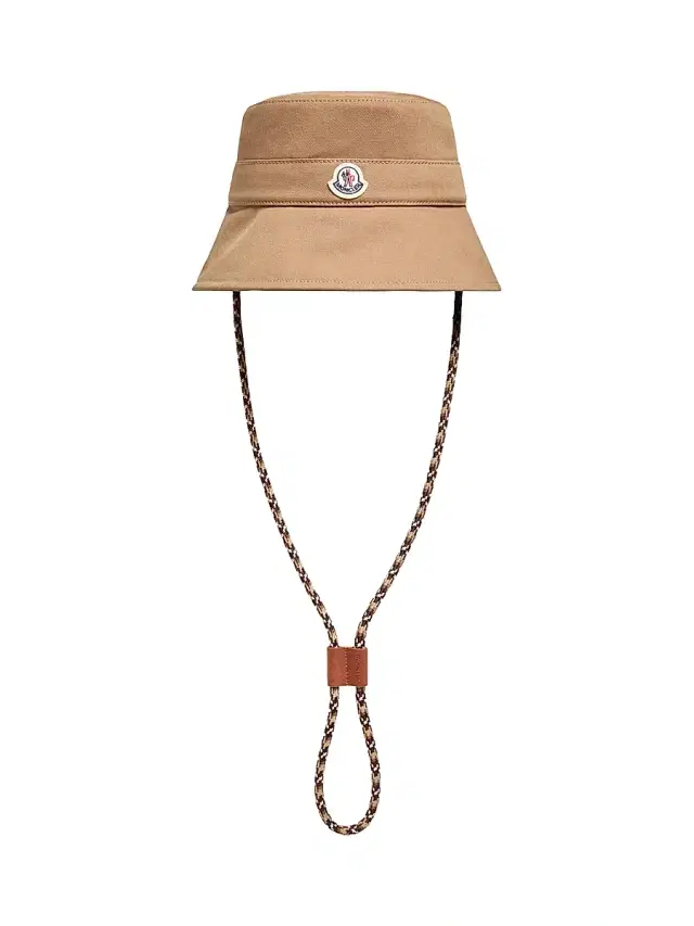 Women's Hat in Cotton Gabardine - Camel Beige