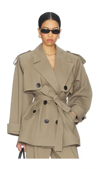 SELMACILEK Khaki Terra Trenchcoat | Thumbnail 1 SELMACILEK Khaki Terra Trenchcoat | Thumbnail 1