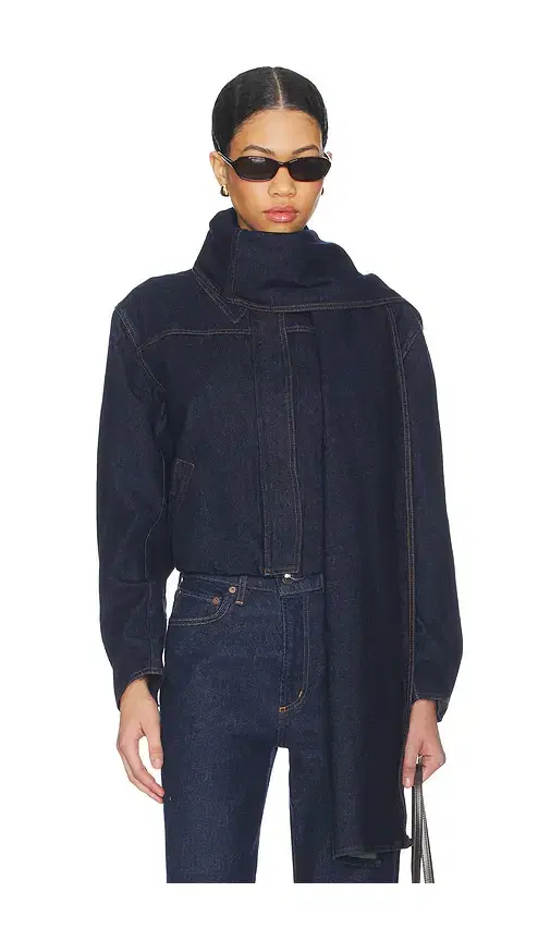 SELMACILEK Frosted Denim Jacket