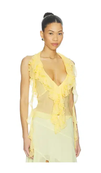 Lovers and Friends Ila Sheer Top | Thumbnail 2