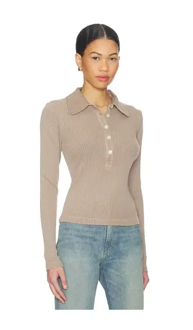 Citizens of Humanity Brea 60's Polo Shirt | Thumbnail 2 Citizens of Humanity Brea 60's Polo Shirt | Thumbnail 2