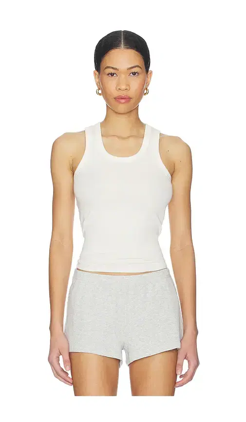 SKIMS Cotton Rib High Scoop Tank